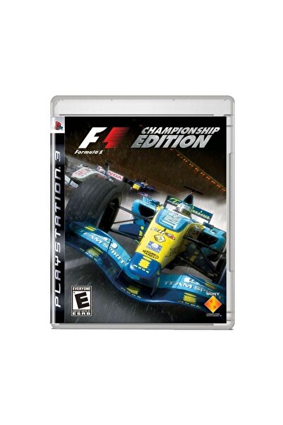 Genel Markalar PS3 FORMULA ONE CHAMPİONSHİP EDİTİON F1 FORMULA 1 OYUN
