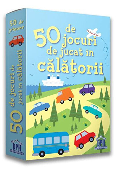 Editura DPH 50 de jocuri de jucat în călătorii, Usborne - Editura DPH