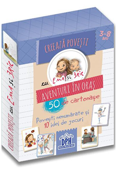 Editura DPH Create Stories with Ema and Eric - Adventures in the City, Ioana ...