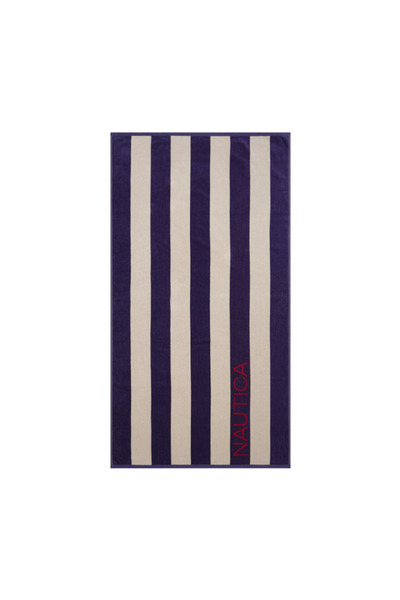 Nef Nef Homeware Nef Nef Nautica Πετσέτα Θαλάσσης Ζακάρ Ναυτικό Μπλε 80x160