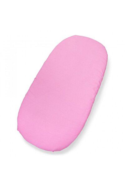 Kersten Cearceaf pentru saltea landou copii Kerstin Pink 80 x 38cm, din bumba...