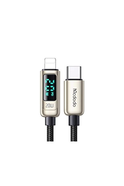 Mcdodo Cablu Type-C la Lightning Digital Pro 20W, 1.2m, Argintiu