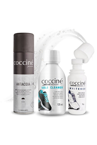 Coccine Kit de curatare a incaltamintei, Coccine, solutie de curatat talpi 12...