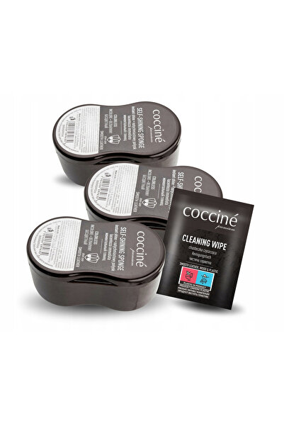 Coccine Solutie de curatat incaltaminte, Coccine, burete de lustruit pentru i...