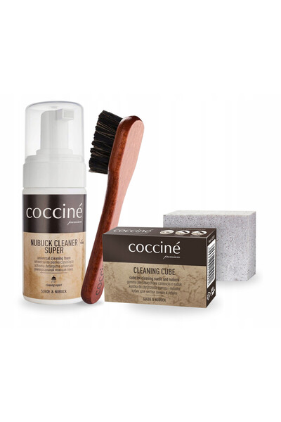 Coccine Kit de curatare a incaltamintei, Coccine, spuma de curatare 100 ml, p...