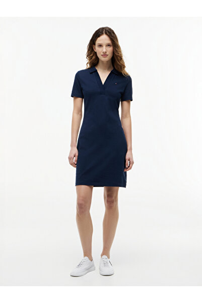 Tommy Hilfiger Blue Women Polo Dress