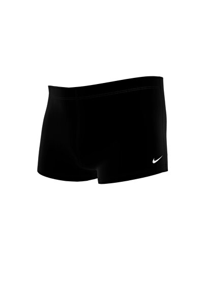 Nike Hydrastrong Solid Square Leg Siyah Yüzme Şortu