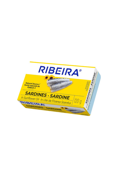 Ribeira -Sardine in ulei de floarea-soarelui 120g