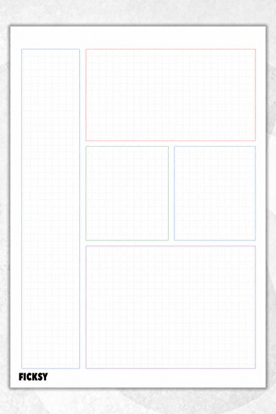 Ficksy Timeless Multi-Purpose Daily Weekly Monthly Planner - A4 Size To Do - ...