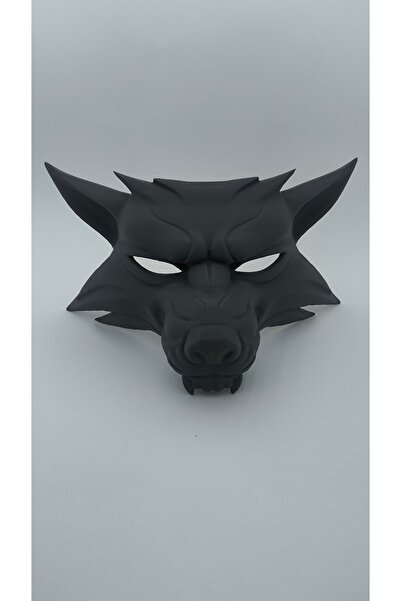Markasız ucuz Kurt Maskesi Fantastik Savaşçı Kurt 3D Baskı Cosplay Parti Hall...