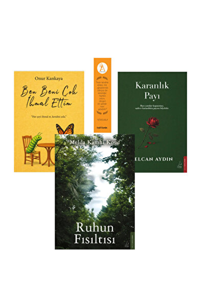Destek Yayınları Karanlık Payı/Ruhun Fısıltısı/Ben Beni Çok İhmal Ettim/3 Kit...