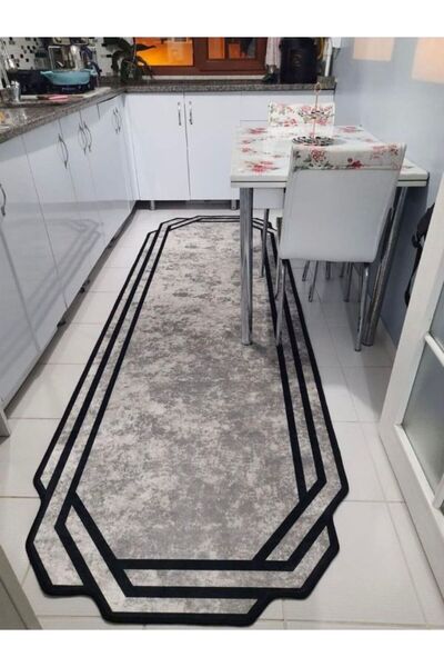 Home Kaymaz tabanlı makinede yıkabilir kolay silinebilir leke tutmaz yolluk s...