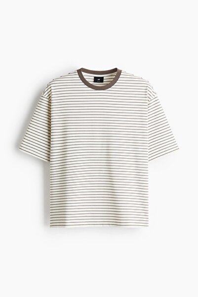 H&M Pamuklu Boxy Tişört Relaxed Fit