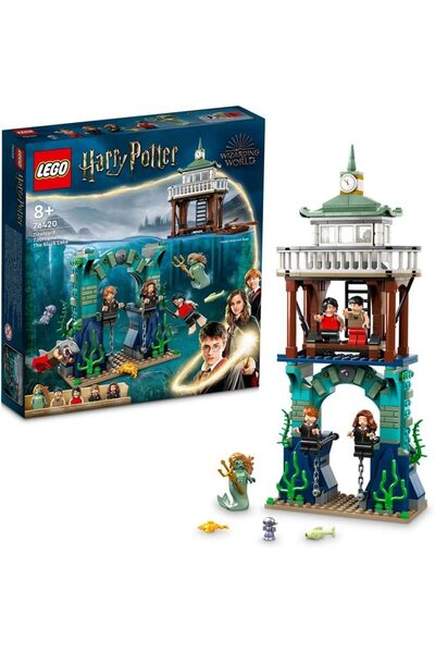 LEGO 76420 مجموعة ألعاب بناء هاري بوتر: بطولة التريوايزارد - البحيرة السوداء،...