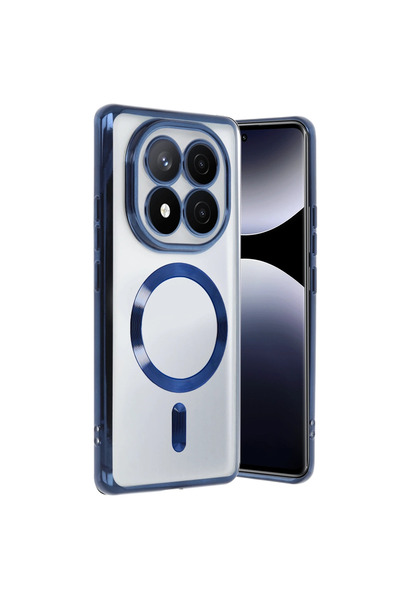 TheGencoo Xiaomi Redmi Note 15 Pro 4g Kross Magneticsafe Cover - Navy Blue