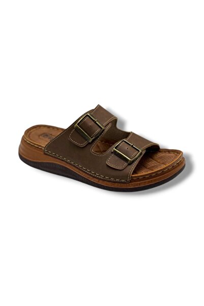 Oscar 5045-26 Skin Double Band Ultra Soft Anatomical Men's Slippers