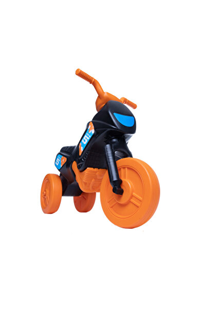 Enduro Bicicletă de echilibru pentru copii, mini motocicletă negru-portocaliu...
