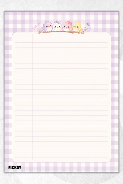 Ficksy A4 Notepad Unlined Notebook - 50 Sheets - Memopad - Notepad - Notepad ...