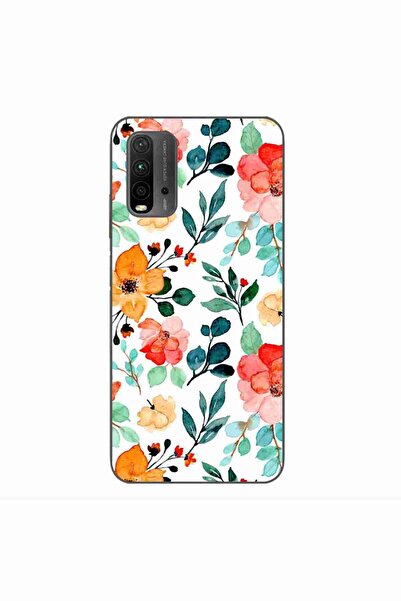 OEM Husa compatibila cu Xiaomi Redmi 9T Silicon Gel Tpu Model Painted Flowers