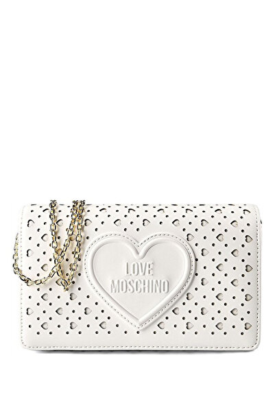 Love Moschino Beyaz Kadın Çapraz Çanta JC4295PP0OKK0100