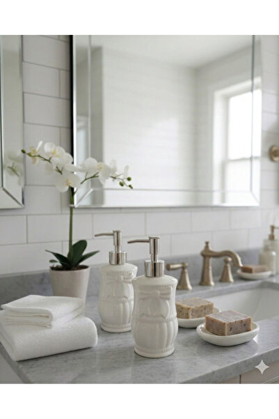 AKGHOME 2 Porcelain Liquid Soap Dispensers