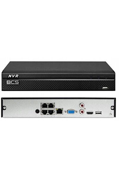 BCS Înregistrator IP PoE cu 4 canale BCS-L-NVR0401-4KE-4P(2) 16Mpx Line