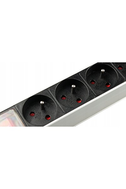GETFORT Prelungitor lgf-06-z 6 prize 1,5 m negru