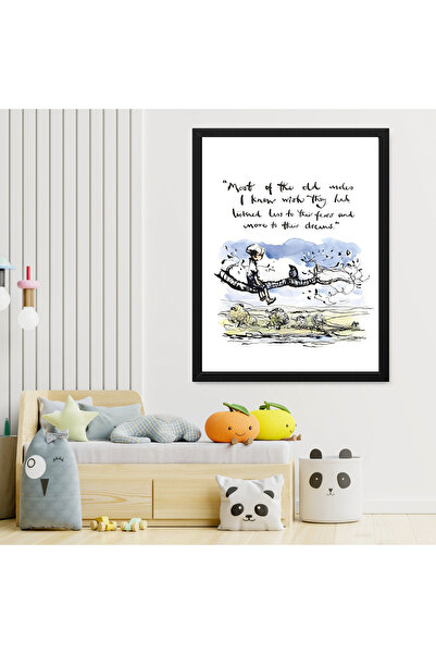The Boy The Mole The Fox and The Horse Poster – Çerçeveli Minimal Duvar Tablosu
