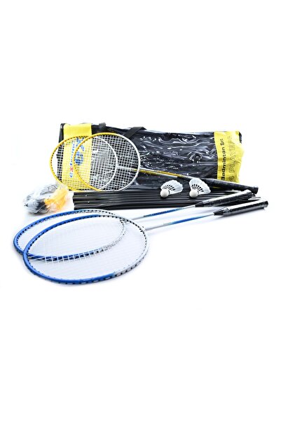 Midex SET DE BADMINTON PENTRU 4 PERSONE RACIȚE + PLASĂ