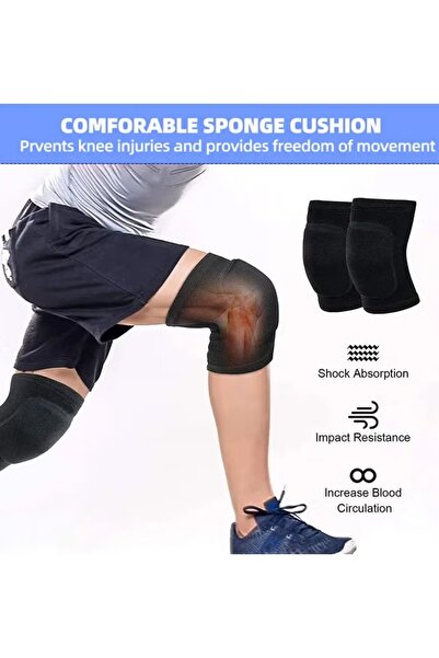 OASIS MART Pack of 2 Knee Support Braces with Compression Sleeves, Adjustable Knee Pads for Meniscus Tear, Arthritis, ACL Recovery & Joint Pain Relief, Basketball, Volleyball, Wrestling, , Medium/Small