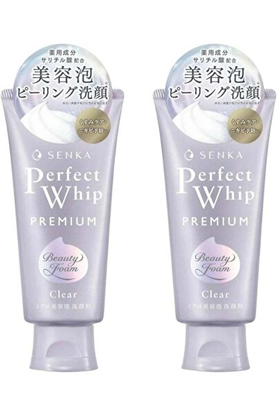 SENKA Perfect Whip Premium Clear Facial Cleanser 120g (Pack of 2)