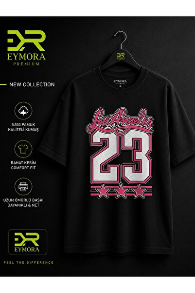 EYMORA LOS ANGELES 23 TRICOU CU GULER ROTUND CU NUMERE FIGURATE