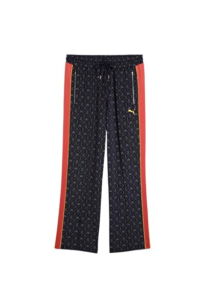 Puma Pantaloni de trening T7 pentru bărbați, drepți, imprimați, Road to Unity, M