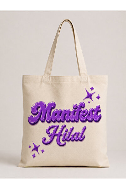 MANİFEST Cloth Bag |   Special Design Canvas Tote Bag |   Daily Use Shoulder ...