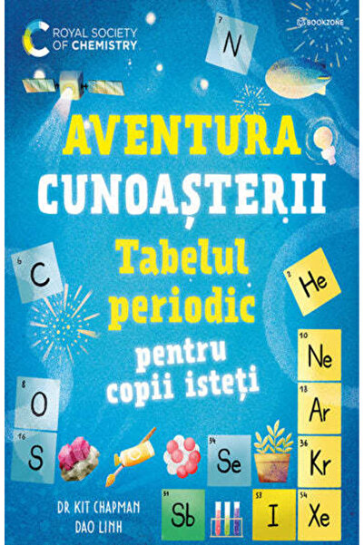Bookzone Tabelul periodic pentru copii inteligenți