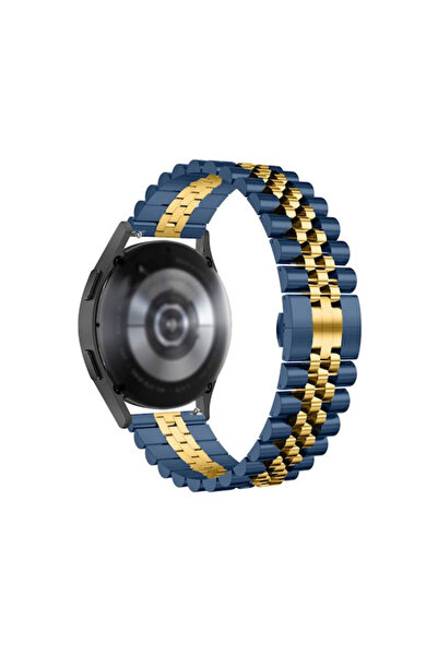 OEM Λουράκι από ανοξείδωτο ατσάλι μπλε για Huawei Watch GT, GT 2, GT 2e, GT A...