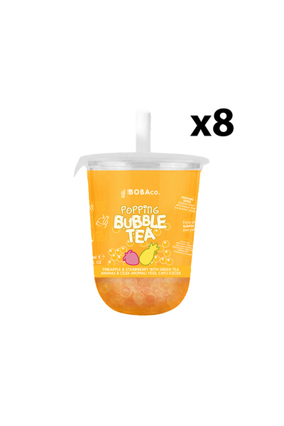 The Bobaco Bubblicious Popping Bubble Tea Popping Bubble Tea Mango & Çarkıfel...