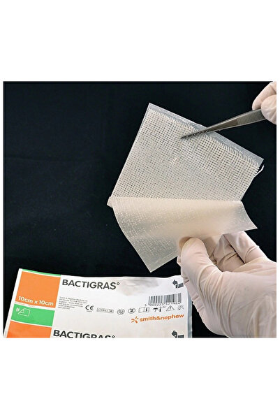 Markasız ucuz Bactigras Parafinli Antiseptik Tül Sargı Yara Bakım Örtüsü 15cm...