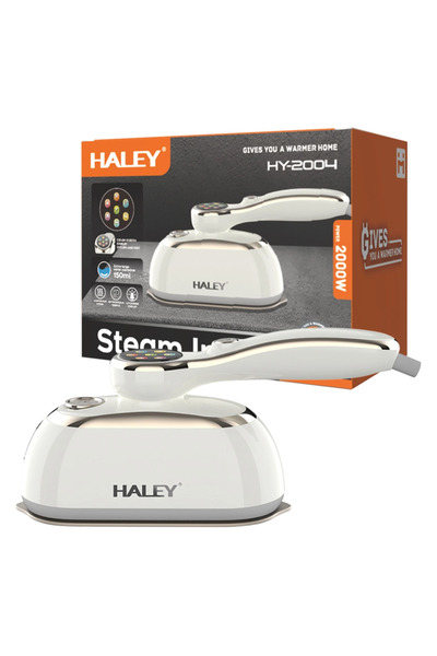 HALEY Fier de Călcat Vertical cu Abur HY-2004, 2000W, Rezervor 150 ml, Talpă ...