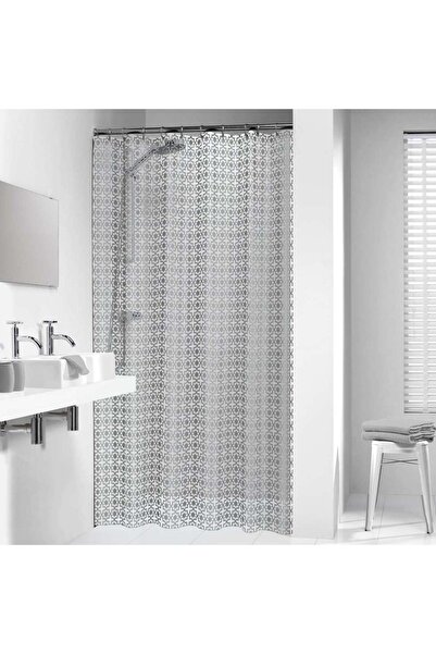 Sealskin Hammam 180x200 ασημί πλαστική κουρτίνα μπάνιου 210861318