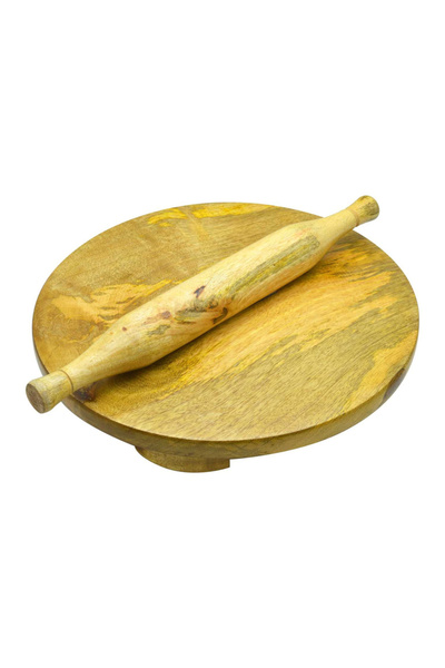 RAJ Wooden Rolling Pin and Board Set