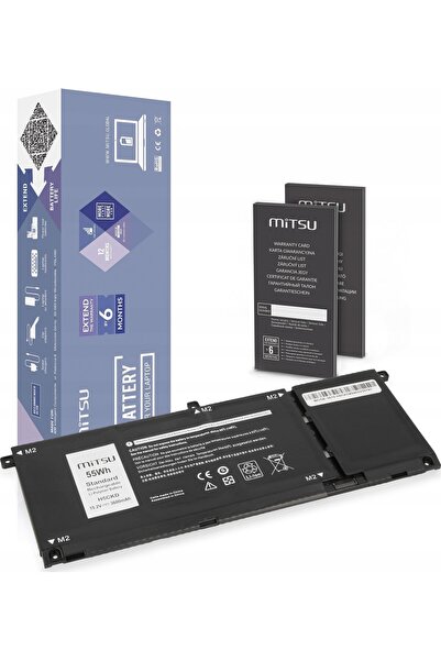 MITSU Baterie pentru Dell Latitude 15 (3510), Inspiron 13 (7306) - 15.2V