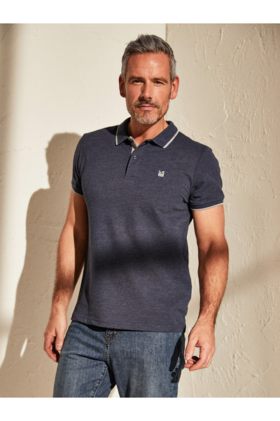 LC Waikiki Tricou polo basic cu mânecă scurtă din pique