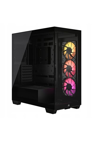 Kraft&dele Carcasă PC Corsair iCUE 3500X RGB TG Midi Tower ATX Negru