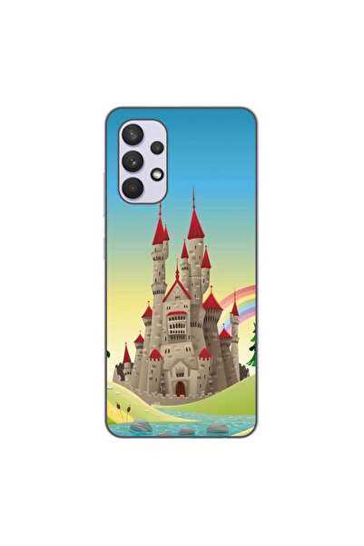OEM Калъф, съвместим със Samsung Galaxy A32 5G, силиконов гел TPU, с шарка на...