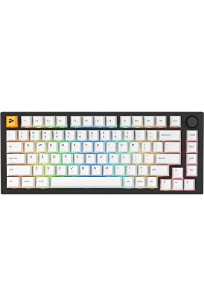 Kraft&dele Tastatură mecanică Glorious GMMK PRO TKL 75% RGB Alb-Negru