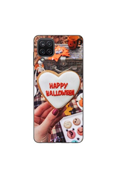 OEM Husa compatibila cu Samsung Galaxy A12 Silicon Gel Tpu Model Happy Hallow...