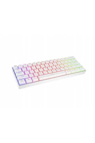 Kraft&dele Tastatură mecanică Genesis Thor 660 G2 Gateron Brown Albă