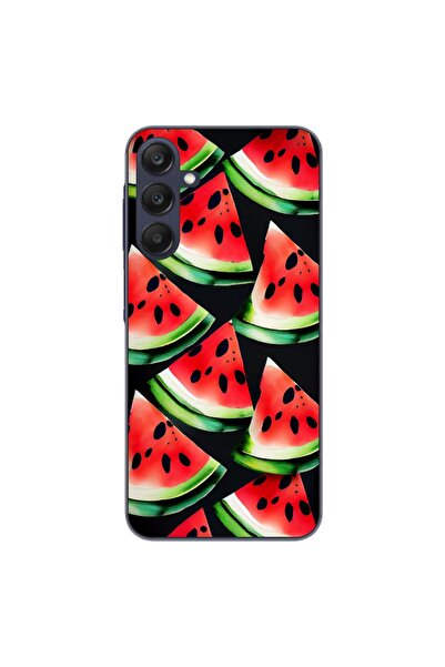 OEM Θήκη συμβατή με Samsung Galaxy A25 5G Σιλικόνης Τζελ TPU με σχέδιο Φέτες ...