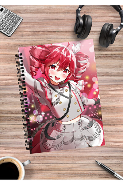mertfigur Kasane Teto Hatsune Miku Neru Anime Spiral Notebook A5 (50 Sheets)